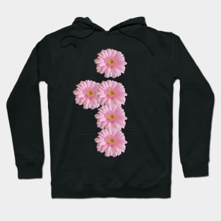 Letter i Pink Gerbera Daisy Hoodie